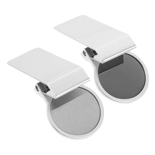 HOMSFOU 2 Stück Geldklammer aus Edelstahl Heftklammern groß Kühlschrankmagnete stark Golfhut-Clip-Ballmarker Geldklammer für die Brieftasche Geld+Clip Schwarz Zinklegierung HOMSFOU 2 Stück Geldklammer aus Edelstahl Heftklammern groß Kühlschrankmagnete stark Golfhut-Clip-Ballmarker Geldklammer für die Brieftasche Geld+Clip Schwarz Zinklegierung von HOMSFOU