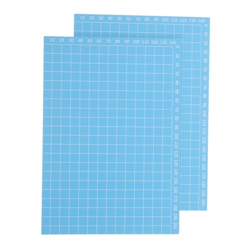 HOMSFOU 2 Stück Gravurtafel Handarbeitsbrett Druckplatte studentisches Zeichenbrett Gravurrohlinge PVC Blue HOMSFOU 2 Stück Gravurtafel Handarbeitsbrett Druckplatte studentisches Zeichenbrett Gravurrohlinge PVC Blue von HOMSFOU