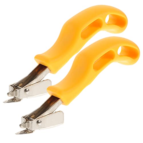 HOMSFOU 2 Stück Heftklammern Entferner Robuste Tack Puller für Möbel Teppiche und Ergonomisches Design Schnellen Entfernen von Klammern und Tackernadeln HOMSFOU 2 Stück Heftklammern Entferner Robuste Tack Puller für Möbel Teppiche und Ergonomisches Design Schnellen Entfernen von Klammern und Tackernadeln von HOMSFOU