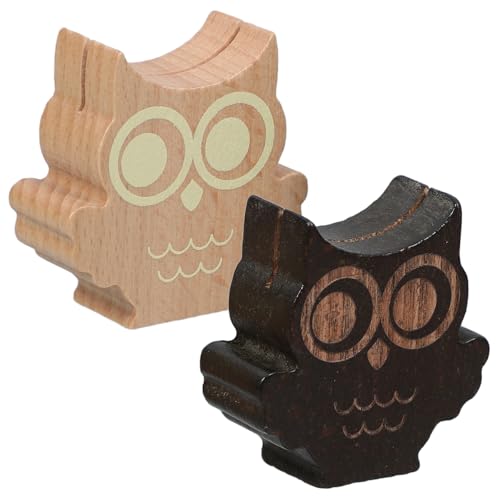 HOMSFOU 2 Stück Holz Kartenhalter Eulenform Vielseitige Memo und Tischkartenclips Natürliche Farben und Langlebig für Weihnachtsfeier Hochzeit Geburtstag und Dankesfest Dekoration HOMSFOU 2 Stück Holz Kartenhalter Eulenform Vielseitige Memo und Tischkartenclips Natürliche Farben und Langlebig für Weihnachtsfeier Hochzeit Geburtstag und Dankesfest Dekoration von HOMSFOU