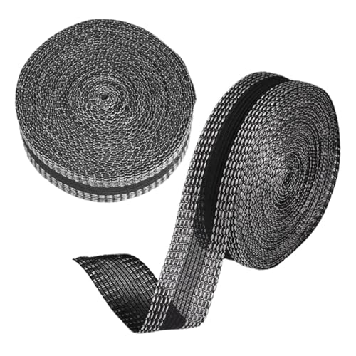HOMSFOU 2 Stück Hosenaufkleber Klebeband Zum Säumen Von Hosen Kein Nähband Saumband Saumhose Ohne Nähen Nahtband Zum Säumen Gewebeband Für Kleidung Rocksaumstreifen Heißschmelzkleber Black von HOMSFOU