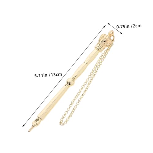 HOMSFOU 2 Stück Jüdischer Bibelleser Metallzeiger Goldfarben mit Kronen Zwiebelkopf Traditioneller Torah Zeiger für Heilige Texte Lesehilfe für Bar Mitzvah und Synagogen Geschenk für HOMSFOU 2 Stück Jüdischer Bibelleser Metallzeiger Goldfarben mit Kronen Zwiebelkopf Traditioneller Torah Zeiger für Heilige Texte Lesehilfe für Bar Mitzvah und Synagogen Geschenk für von HOMSFOU