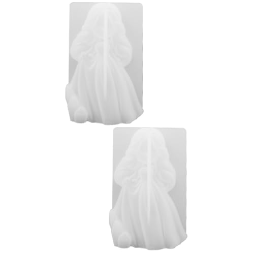 HOMSFOU 2 Stück Kleine Prinzessin Silikonform duftend Seifenformen für die Seifenherstellung Kerzenformen Duft Kerze Badeform DIY Bastelform Silikonformen für Seifen Kieselgel Weiß HOMSFOU 2 Stück Kleine Prinzessin Silikonform duftend Seifenformen für die Seifenherstellung Kerzenformen Duft Kerze Badeform DIY Bastelform Silikonformen für Seifen Kieselgel Weiß von HOMSFOU