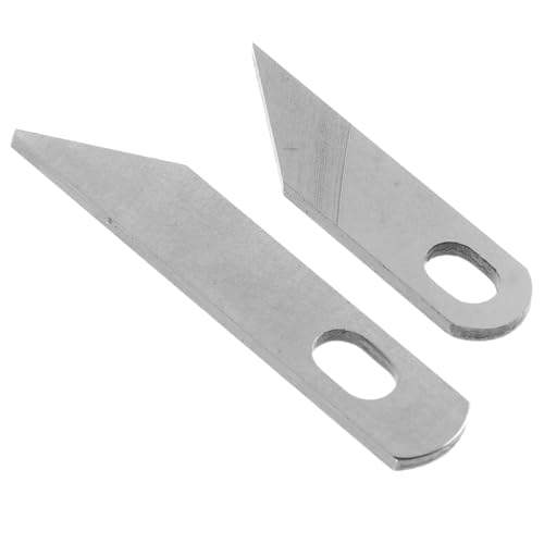 HOMSFOU 2 Stück Klinge Der Kantenmaschine Coverstich Maschine Nähmaschinenschneider Overlock Nähmaschine Schneidemaschinenteile Schneide Bastelwerkzeug Professionelles Bastelmesser von HOMSFOU