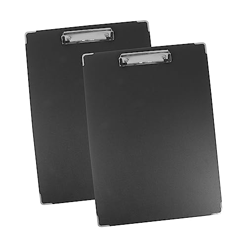 HOMSFOU 2 Stück Kunststoff Künstler Skizzenbrett Wasserdichtes Zeichen Clipboard für Zeichnen Notizen und Outdoor Nutzung Stabil und Tragbar von HOMSFOU