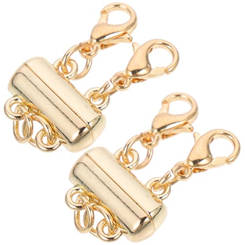 HOMSFOU 2 Stück Magnetische Halskettenverschlüsse Praktische Magnetverschlüsse für Mehrlagige und Armbänder Diy Schmuckherstellung Hochwertiges Material für Langfristige Nutzung HOMSFOU 2 Stück Magnetische Halskettenverschlüsse Praktische Magnetverschlüsse für Mehrlagige und Armbänder Diy Schmuckherstellung Hochwertiges Material für Langfristige Nutzung von HOMSFOU