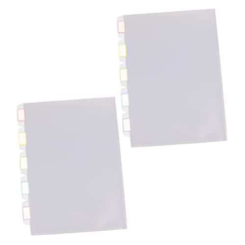 HOMSFOU 2 Stück Mappe Veranstalter Met Büro Binder-Trennlaschen Tragbarer Einreichungsorganisator Datei Dokumentenverwalter transparente Aktenordner Dokumenteninhaber Ablageordner Plastik HOMSFOU 2 Stück Mappe Veranstalter Met Büro Binder-Trennlaschen Tragbarer Einreichungsorganisator Datei Dokumentenverwalter transparente Aktenordner Dokumenteninhaber Ablageordner Plastik von HOMSFOU