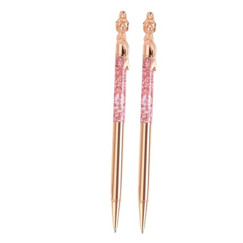 HOMSFOU 2 Stück Meerjungfrau Kugelschreiber aus Metall Roségoldene Portable Schreibgeräte für Büro und Freizeit Design für Kreative Nutzung HOMSFOU 2 Stück Meerjungfrau Kugelschreiber aus Metall Roségoldene Portable Schreibgeräte für Büro und Freizeit Design für Kreative Nutzung von HOMSFOU