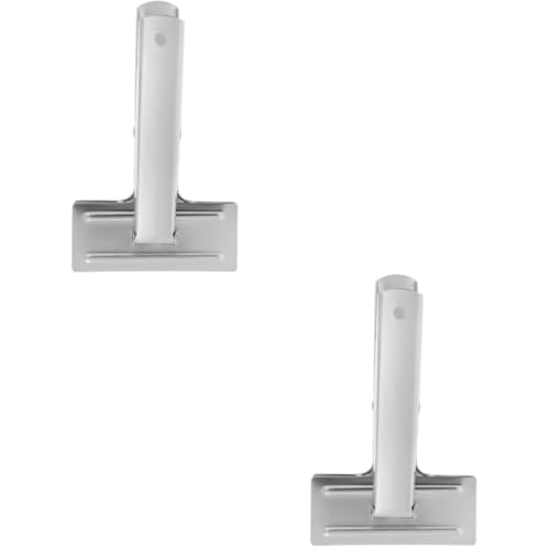 HOMSFOU 2 Stück Mess-Saumklammer für Jumbo Naht zum Nähen Stich Quilt-Clip zum Selbermachen praktischer Nähclip Strickklammer praktischer Saumclip Rostfreier Stahl Silver von HOMSFOU