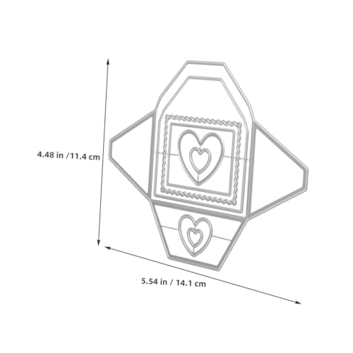HOMSFOU 2 Stück Metall-stanzformen für Umschläge Hintergrundrahmen Präzisionsschneiden DIY Scrapbooking Kartenherstellung Weihnachtsmotive Vielseitig Einsetzbar für Alben und HOMSFOU 2 Stück Metall-stanzformen für Umschläge Hintergrundrahmen Präzisionsschneiden DIY Scrapbooking Kartenherstellung Weihnachtsmotive Vielseitig Einsetzbar für Alben und von HOMSFOU