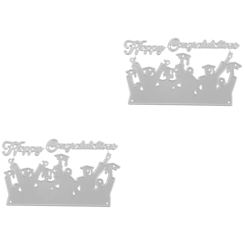 HOMSFOU 2 Stück Metallmesserform Stanzformen Ästhetisch Schneiden Sammelalbum Herstellung Funkeln Karte Gestanzt Schneidwerkzeug Diy Schablonenform Silver Kohlenstoffstahl HOMSFOU 2 Stück Metallmesserform Stanzformen Ästhetisch Schneiden Sammelalbum Herstellung Funkeln Karte Gestanzt Schneidwerkzeug Diy Schablonenform Silver Kohlenstoffstahl von HOMSFOU