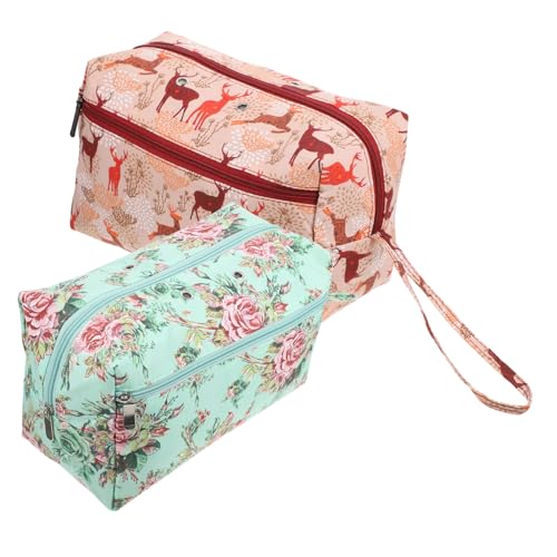 HOMSFOU 2 Stück Multifunktionale Aufbewahrungstasche Oxford für Häkelnadeln und Garn Praktische Organizer Tasche für Strick und Nähzubehör Staubdicht und Tragbar HOMSFOU 2 Stück Multifunktionale Aufbewahrungstasche Oxford für Häkelnadeln und Garn Praktische Organizer Tasche für Strick und Nähzubehör Staubdicht und Tragbar von HOMSFOU