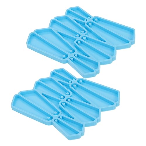 HOMSFOU 2 Stück Ohrring Anhänger Gießform Diy Cutter für Schmuckherstellung für Resin Langlebig und Wiederverwendbar für Designs von HOMSFOU