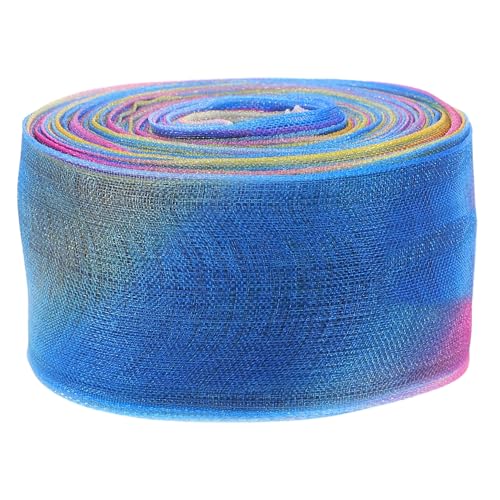 HOMSFOU 2 Stück Regenbogen -gradientenband Blumenwickband Hochzeitseinladungsband Blumenstraußband Muttertagsband Festliches Band Dekorative Hochzeitsbänder Polyester HOMSFOU 2 Stück Regenbogen -gradientenband Blumenwickband Hochzeitseinladungsband Blumenstraußband Muttertagsband Festliches Band Dekorative Hochzeitsbänder Polyester von HOMSFOU