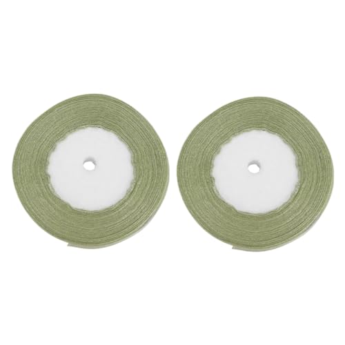 HOMSFOU 2 Stück Satinband Geschenkband für DIY Bastelprojekte Dekoration von Geschenken Partys Hochzeiten und Mehr Lange Vielseitige Bänder Zartem HOMSFOU 2 Stück Satinband Geschenkband für DIY Bastelprojekte Dekoration von Geschenken Partys Hochzeiten und Mehr Lange Vielseitige Bänder Zartem von HOMSFOU