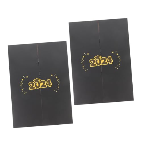 HOMSFOU 2 Stück Signaturnachricht Senior Willkommen Gästebuch für die Abschlussfeier schmucklos Glücklich Party rustikales Gästebuch Abschluss-Gästebuch-Schild Papier Black HOMSFOU 2 Stück Signaturnachricht Senior Willkommen Gästebuch für die Abschlussfeier schmucklos Glücklich Party rustikales Gästebuch Abschluss-Gästebuch-Schild Papier Black von HOMSFOU