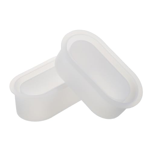 HOMSFOU 2 Stück Silikon Blumentopf Formen Oval DIY Beton Pflanzgefäß Gießform für Sukkulenten Zimmerpflanzen Bürodekoration HOMSFOU 2 Stück Silikon Blumentopf Formen Oval DIY Beton Pflanzgefäß Gießform für Sukkulenten Zimmerpflanzen Bürodekoration von HOMSFOU