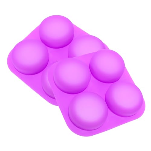 HOMSFOU 2 Stück Silikon Seifenformen Kreative Seifenform für Diy Seifenherstellung Hautfreundlich und Sicher für Seifenkreationen Lebhaften Farben von HOMSFOU