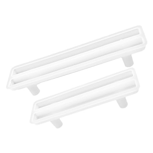 HOMSFOU 2 Stück Silikon Tray Griff Gießform Diy Epoxidharz Formen für Tablettgriffe Langlebig für Bastelprojekte und Handwerksbedarf von HOMSFOU