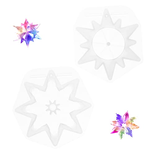 HOMSFOU 2 Stück Silikonform Schneeflocken Diy Epoxidharz Gießform für Weihnachtsdeko Flexibel und Wiederverwendbar für Kreative Handwerksprojekte Sicher und Langlebig HOMSFOU 2 Stück Silikonform Schneeflocken Diy Epoxidharz Gießform für Weihnachtsdeko Flexibel und Wiederverwendbar für Kreative Handwerksprojekte Sicher und Langlebig von HOMSFOU