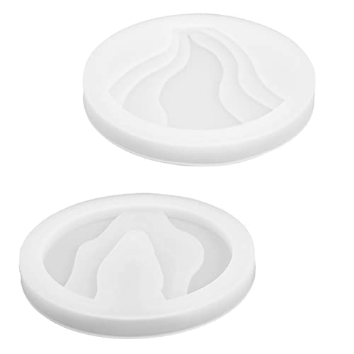 HOMSFOU 2 Stück Silikonform für Diy Untersetzer im Insel Design Handgemachte Gießform für Harzkunst für Bastelprojekte Kreative HOMSFOU 2 Stück Silikonform für Diy Untersetzer im Insel Design Handgemachte Gießform für Harzkunst für Bastelprojekte Kreative von HOMSFOU