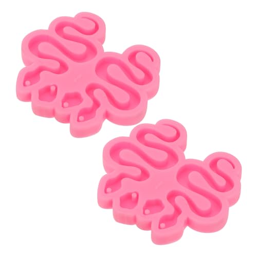 HOMSFOU 2 Stück Silikonform für Ohrschmuck Teiliges Set für Diy Schmuckherstellung nicht Klebend Leicht zu Reinigen für Kreative Ohrringe und Handarbeiten HOMSFOU 2 Stück Silikonform für Ohrschmuck Teiliges Set für Diy Schmuckherstellung nicht Klebend Leicht zu Reinigen für Kreative Ohrringe und Handarbeiten von HOMSFOU