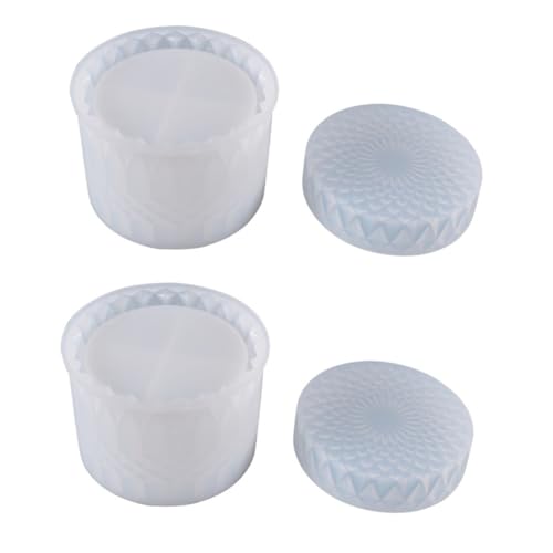 HOMSFOU 2 Stück Silikonform für Schmuckaufbewahrung Diy Epoxidharz Gießform für Aufbewahrungsboxen Multifunktionale Silikonmould für Schmuck Gewürzgläser und Dekoration Langlebig und HOMSFOU 2 Stück Silikonform für Schmuckaufbewahrung Diy Epoxidharz Gießform für Aufbewahrungsboxen Multifunktionale Silikonmould für Schmuck Gewürzgläser und Dekoration Langlebig und von HOMSFOU