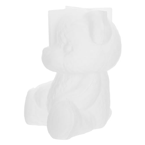 HOMSFOU 2 Stück Silikonform tragen Harzform tragen Seifenformen aus Harz Kerzen machen Form Silikonformen für Epoxidharz Bärenform Silikon Bärenform aus Harz Bär Backform Kieselgel Weiß HOMSFOU 2 Stück Silikonform tragen Harzform tragen Seifenformen aus Harz Kerzen machen Form Silikonformen für Epoxidharz Bärenform Silikon Bärenform aus Harz Bär Backform Kieselgel Weiß von HOMSFOU