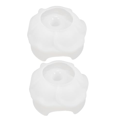 HOMSFOU 2 Stück Silikonformen für Diy Ringständer Flexibles Gießharz für Bastelarbeiten Multifunktionale Silikonmoulds für Schmuckherstellung Sicher und Wiederverwendbar von HOMSFOU