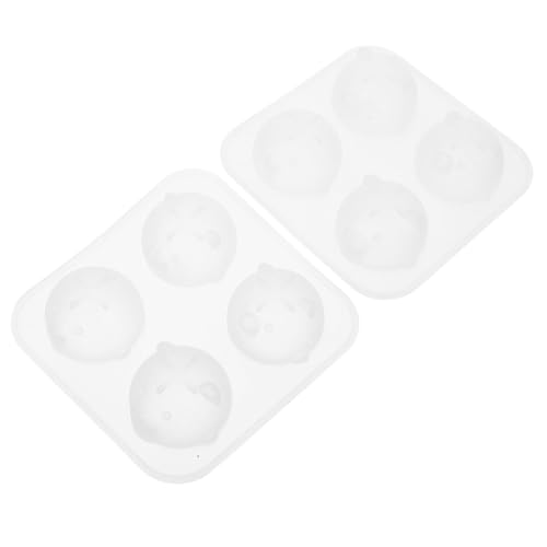 HOMSFOU 2 Stück Silikonformen für Resin Schlüsselanhänger und Anhänger Tiermotive Schwein Huhn Flexible Epoxidharz Gießformen für DIY Schmuck und Wohnkultur Langlebig und Detailreich von HOMSFOU