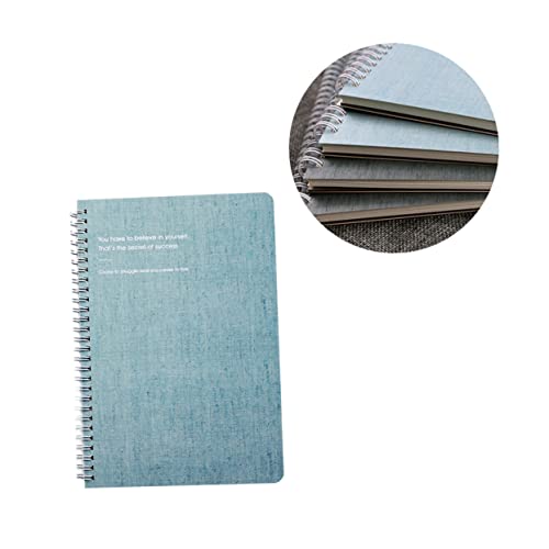 HOMSFOU 2 Stück Spiral Notizbücher Einfaches Cover Notizbuch für Studenten Tagebuch für Männer und Frauen Himmelblau für Notizen und Kreative Projekte HOMSFOU 2 Stück Spiral Notizbücher Einfaches Cover Notizbuch für Studenten Tagebuch für Männer und Frauen Himmelblau für Notizen und Kreative Projekte von HOMSFOU