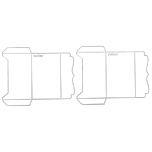 HOMSFOU 2 Stück Stanzformen Für Scrapbooks Stanzformen Für Scrapbooking Wortbasteln Umschlagstanzformen Scrapbook Album Papierfarbe Dekorations Schneideschablonen Für Die von HOMSFOU