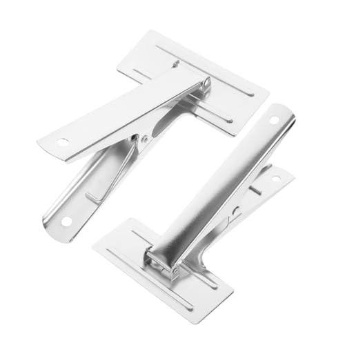 HOMSFOU 2 Stück Stoffklemme Strickklammer Nähklammern aus Metall Stickklammer Nahtklammern Clip zum Quilten von Kleidungsstücken Nähzubehör Quiltclips Quilter-Clips Rostfreier Stahl Silber von HOMSFOU