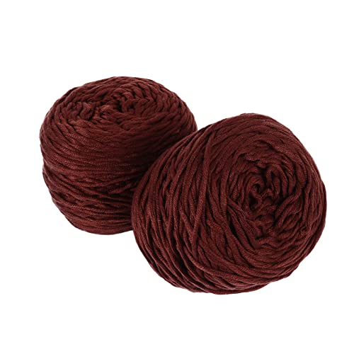 HOMSFOU 2 Stück Teiliges Baumwollgarn Fädig Dicke Strickwolle für Diy Pullover Mützen Schals Hautfreundlich Langlebig Geeignet für Handstricken Häkeln und Kreative Handarbeiten HOMSFOU 2 Stück Teiliges Baumwollgarn Fädig Dicke Strickwolle für Diy Pullover Mützen Schals Hautfreundlich Langlebig Geeignet für Handstricken Häkeln und Kreative Handarbeiten von HOMSFOU
