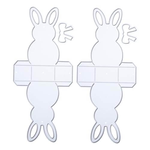 HOMSFOU 2 Stück Teiliges Ostern Stanzformen Langlebigem Carbonstahl Diy Hasen für Kreative Handarbeiten Präzise Schneidform für Scrapbooking Karten Bastelarbeiten und HOMSFOU 2 Stück Teiliges Ostern Stanzformen Langlebigem Carbonstahl Diy Hasen für Kreative Handarbeiten Präzise Schneidform für Scrapbooking Karten Bastelarbeiten und von HOMSFOU