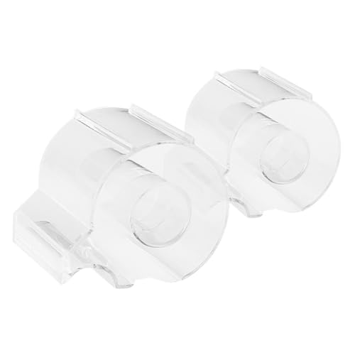 HOMSFOU 2 Stück Transparenter Bandschneider Wickelband für Farbbandspender Klebeband mit Abroller Klebeband im Spender Büromaterial für den Schreibtisch Lehrerband Büroband Acryl HOMSFOU 2 Stück Transparenter Bandschneider Wickelband für Farbbandspender Klebeband mit Abroller Klebeband im Spender Büromaterial für den Schreibtisch Lehrerband Büroband Acryl von HOMSFOU