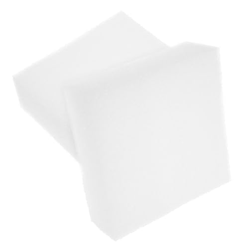 HOMSFOU 2 Stück Versandverpackungsfolie ziehen um Schaumverpackung Pads erweitern Verdickt Verpackungseinlagen Verpackungsfolie für den täglichen Gebrauch Schaumblock Perlenbaumwolle Weiß von HOMSFOU