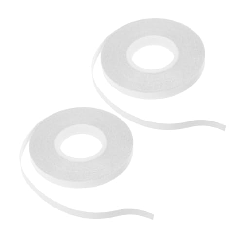 HOMSFOU 2 Stück Wasserlösliches Doppelseitiges Klebeband Tapetenklebeband Golf-griffwickelband Stängelwickel Mit Blumenband Praktisches Lederetikettenband Golfband Weiß Pva HOMSFOU 2 Stück Wasserlösliches Doppelseitiges Klebeband Tapetenklebeband Golf-griffwickelband Stängelwickel Mit Blumenband Praktisches Lederetikettenband Golfband Weiß Pva von HOMSFOU