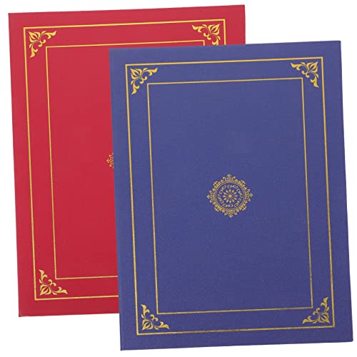HOMSFOU 2 Stück Zertifikatshülle Schutz Mini Inhaber der Verleihungsurkunde Zertifikatsinhaber Beschützer aktenordner briefumschläge zertifikat abdeckung Papier-Award-Cover HOMSFOU 2 Stück Zertifikatshülle Schutz Mini Inhaber der Verleihungsurkunde Zertifikatsinhaber Beschützer aktenordner briefumschläge zertifikat abdeckung Papier-Award-Cover von HOMSFOU