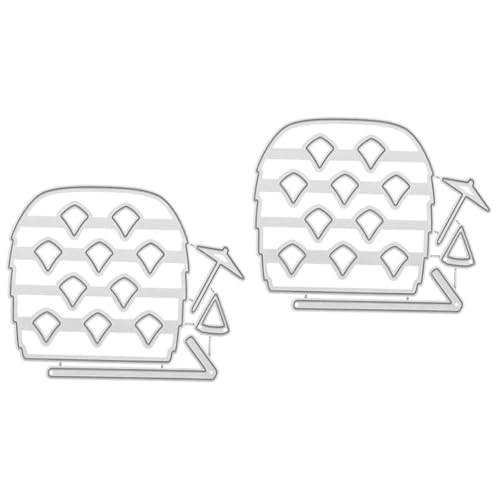 HOMSFOU 2 Stück kartenherstellung gestanzt Metall Schneidformen für Scrapbooking Scrapbook Schneideform Ananas Und Schneiden Die Metallstanzformen für Scrapbooking Stanzformen aus Metall HOMSFOU 2 Stück kartenherstellung gestanzt Metall Schneidformen für Scrapbooking Scrapbook Schneideform Ananas Und Schneiden Die Metallstanzformen für Scrapbooking Stanzformen aus Metall von HOMSFOU