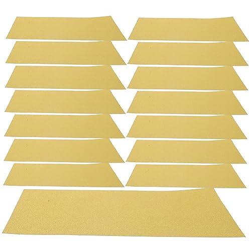HOMSFOU 20 Blatt Glitzerpapier Goldfarbener Bastelkarton für Diy Handarbeiten Bastelprojekte Scrapbooking und Dekoration für Kreative Bastelideen und von HOMSFOU