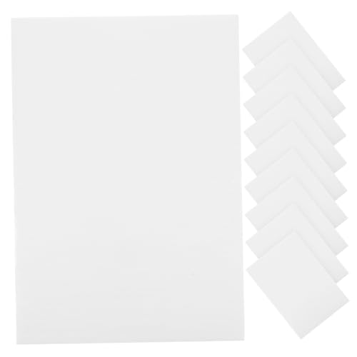 HOMSFOU 20 Blatt Große Schaumstoffplatten Blanko für Diy Projekte Glatte Oberfläche Vielseitig Einsetzbar für Werbung und Dekoration für Kreative Ideen und Schulprojekte von HOMSFOU