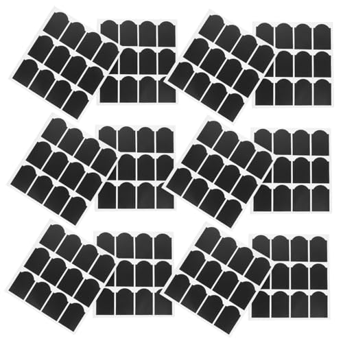 HOMSFOU 20 Blatt Selbstklebende Flaschenetiketten Weiße Beschreibbare Etiketten für Gläser Dosen und Flaschen Abwischbar für Diy Projekte und Organisation im Büro und Zuhause von HOMSFOU