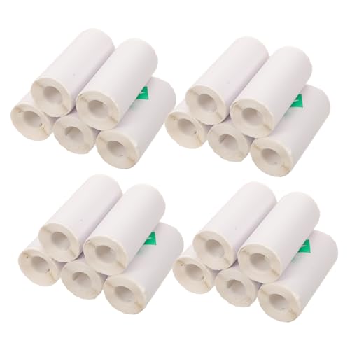 HOMSFOU 20 Rollen Selbstklebendes Thermopapier für Kameradrucker Klare Langlebige Etiketten für Versand Büro und Produktkennzeichnung Kompatibel mit Mini-thermodruckern HOMSFOU 20 Rollen Selbstklebendes Thermopapier für Kameradrucker Klare Langlebige Etiketten für Versand Büro und Produktkennzeichnung Kompatibel mit Mini-thermodruckern von HOMSFOU