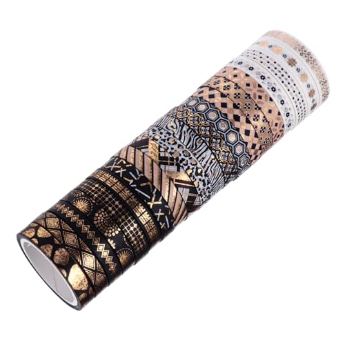 HOMSFOU 20 Rollen Washi Tape Dekorative Diy Klebebänder für Scrapbooking Journals und Papierband Breit für Bastelprojekte von HOMSFOU