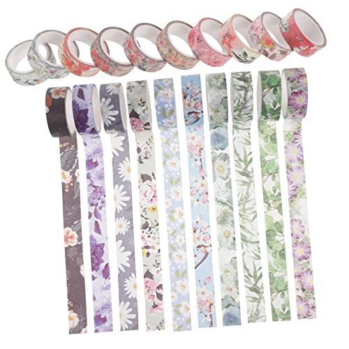 HOMSFOU 20 Rollen Washi Tape Set für Diy Scrapbooking Dekoratives Klebeband für Notizbücher und Verpackungen Vielseitige Bastelmaterialien Leicht Abziehbar und Langlebig HOMSFOU 20 Rollen Washi Tape Set für Diy Scrapbooking Dekoratives Klebeband für Notizbücher und Verpackungen Vielseitige Bastelmaterialien Leicht Abziehbar und Langlebig von HOMSFOU