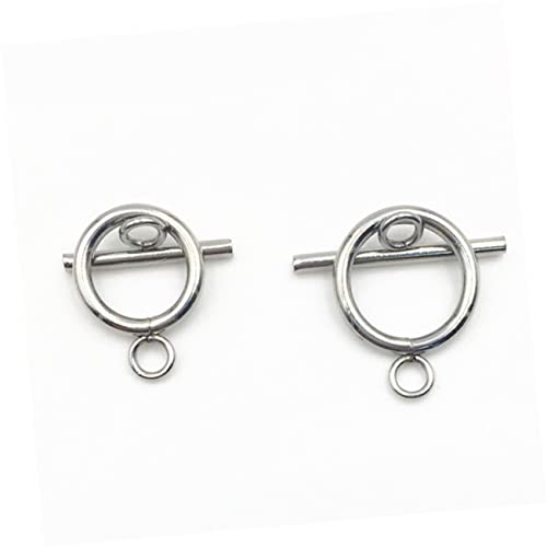 HOMSFOU 20 Sätze Schmuckverschlüsse für Diy Armbänder und To Toggle Clasps Platin Finish Cadmium und für Schmuckherstellung HOMSFOU 20 Sätze Schmuckverschlüsse für Diy Armbänder und To Toggle Clasps Platin Finish Cadmium und für Schmuckherstellung von HOMSFOU