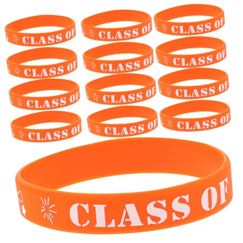 HOMSFOU 20 Stück 2025 Armbänder Für Mottopartys Armbänder Zur Abschlussfeier Gastgeschenke Zur Abschlussfeier Für Gäste Gefälligkeiten Für Abschlussfeiern Kieselgel von HOMSFOU