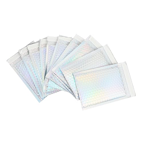 HOMSFOU 20 Stück Buntes Schaumstoffbeutel Mail für gepolstert Tasche wellen Container kleine Bubble-Mailer Versand von Luftpolsterumschlägen farbige Bubble Mailer Laserfolie mit Blasen HOMSFOU 20 Stück Buntes Schaumstoffbeutel Mail für gepolstert Tasche wellen Container kleine Bubble-Mailer Versand von Luftpolsterumschlägen farbige Bubble Mailer Laserfolie mit Blasen von HOMSFOU