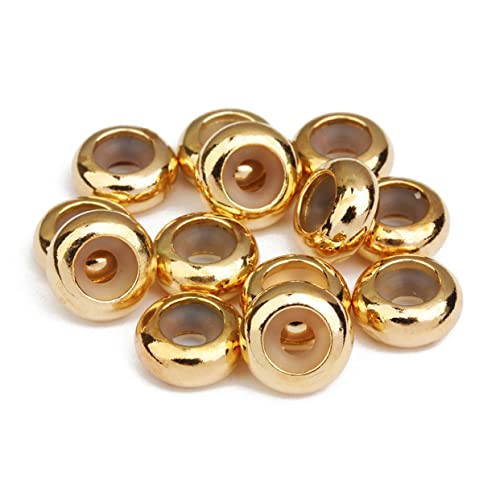 HOMSFOU 20 Stück Diy Schmuckperlen Silikon Stopperperlen für Armbänder Flache Positionierungsperlen Kupfer Außendurchmesser Loch zum Basteln HOMSFOU 20 Stück Diy Schmuckperlen Silikon Stopperperlen für Armbänder Flache Positionierungsperlen Kupfer Außendurchmesser Loch zum Basteln von HOMSFOU